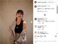 AAA宇野実彩子、ブラトップ姿で美スタイル披露！「かわいい～」「体型理想すぎる」