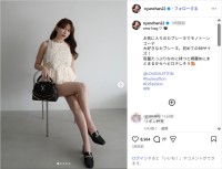 小嶋陽菜、美脚際立つショーパンコーデに反響！「綺麗！」「スタイル抜群」