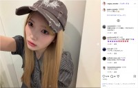 CUTIE STREET真鍋凪咲、金髪ウィッグでイメージ激変！「似合いすぎ」「最高！！」と反響